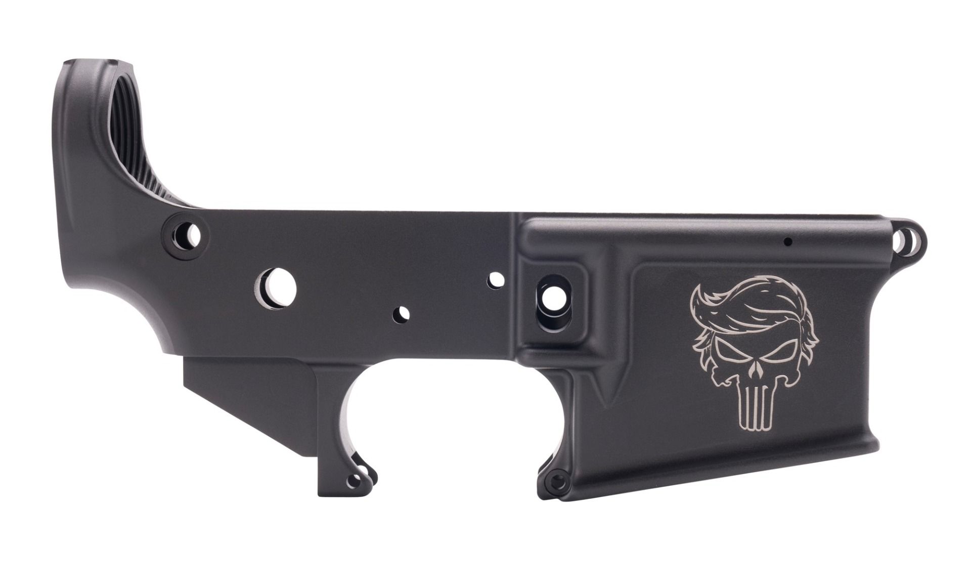 AM LOWER RECEIVER AR15 TRUMP PUNISHER ENG - Rifles & Lower Receivers